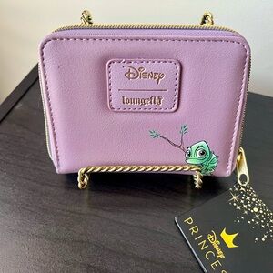 Loungefly Disney Tangled Rapunzel Purple Wallet NWT